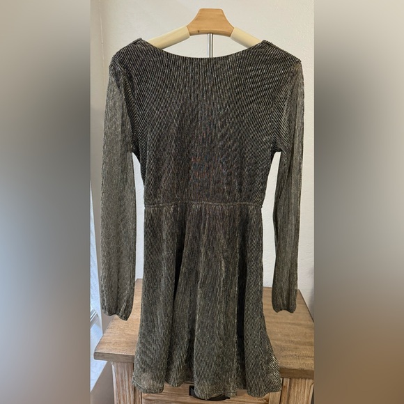 Xhilaration Dresses & Skirts - 5 for $20 Deal- Xhilaration Gold Vintage Look Shimmer Dress- Size XS